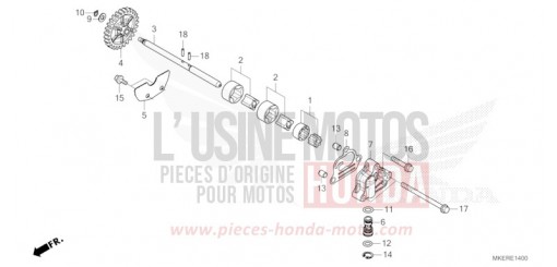 POMPE A HUILE CRF450RWES de 2025